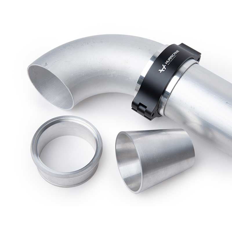 Aluminiumrör 90 grader 114x4mm (4,5 tum)