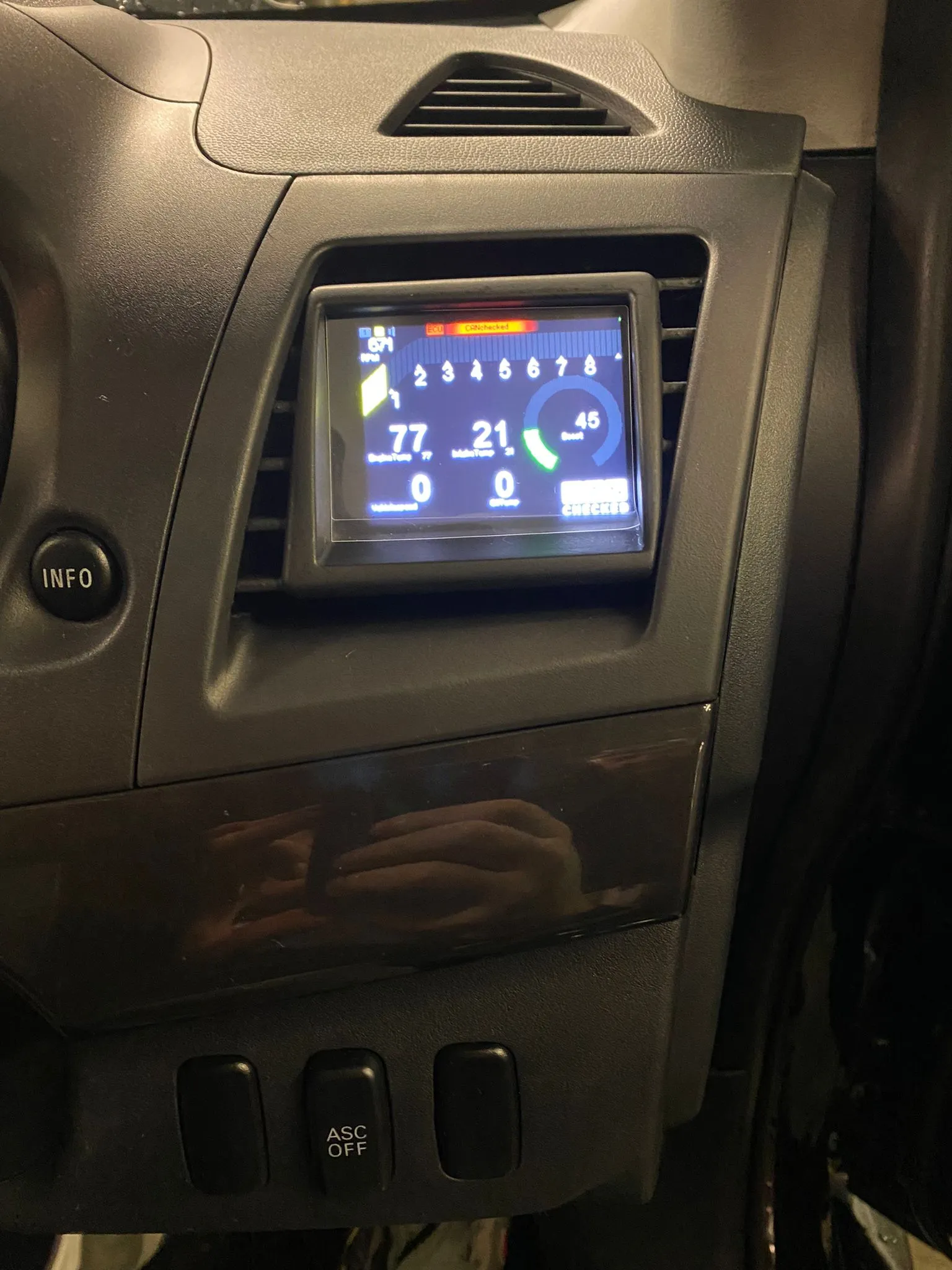 MFD32 Gen2 till Mitsubishi Lancer Evolution X LHD