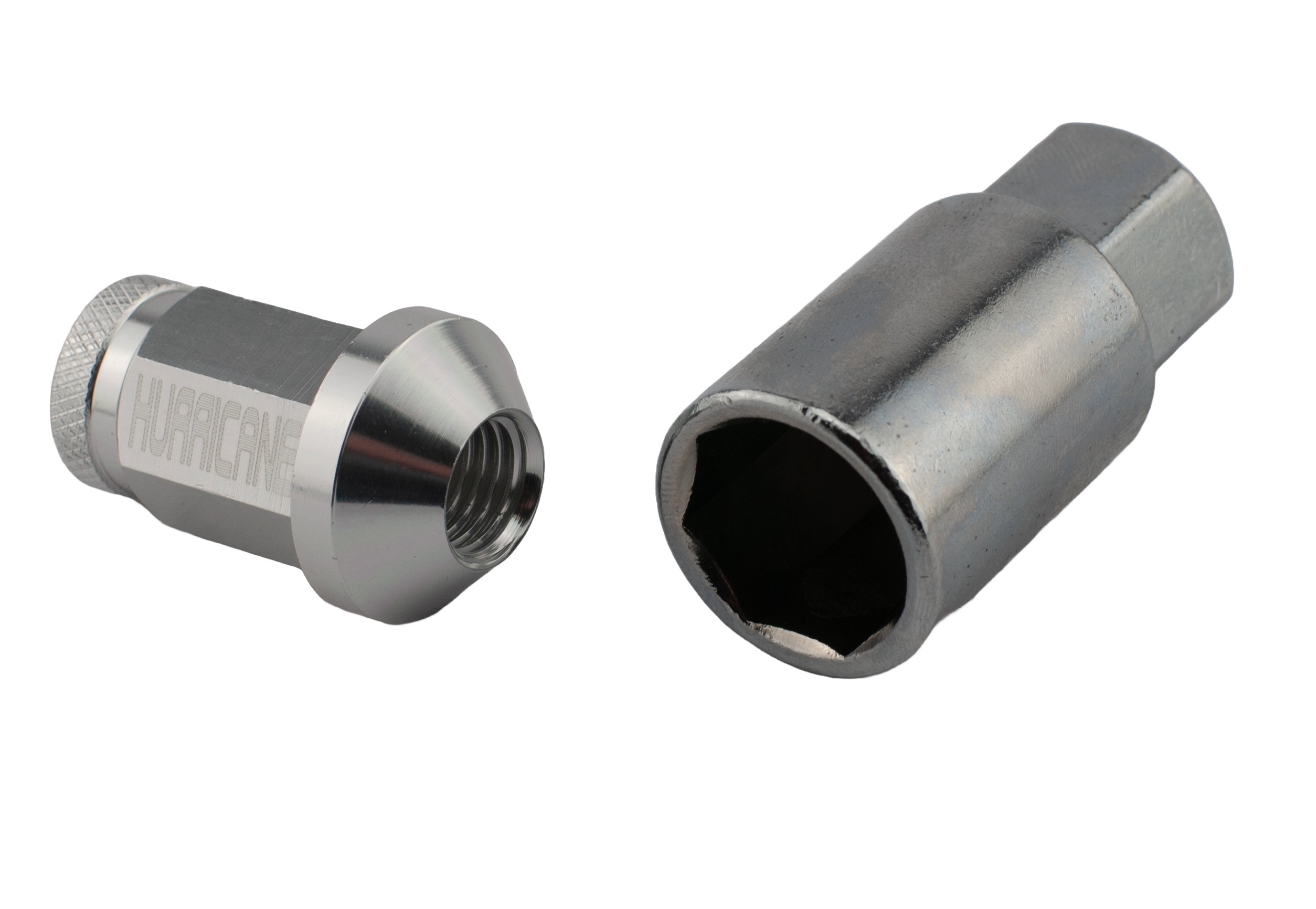 Hjulmutter Kit Aluminium Silver M12x1,25 (39mm)