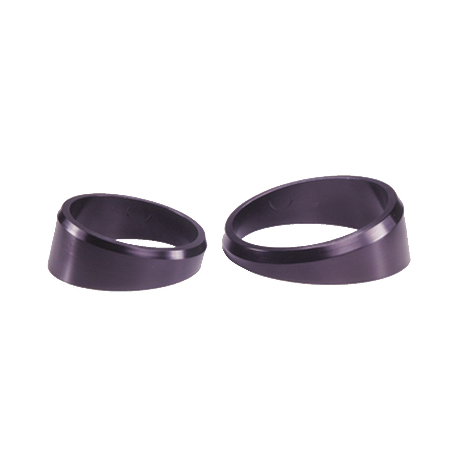ANGLE RINGS, 3 PCS., BLACK, FOR 2-1/16" GAUGES