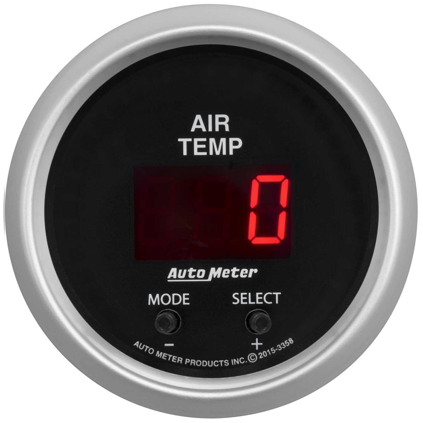 2-1/16" DUAL AIR INTAKE TEMPERATURE, 0-300 ºF, SPORT-COMP