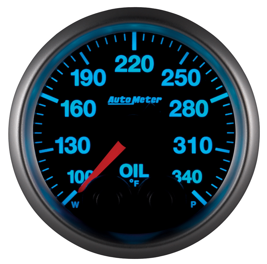 2-1/16" Oljetemperatur, 100-340º, ELITE, HIGH TEMP CALIBRATION