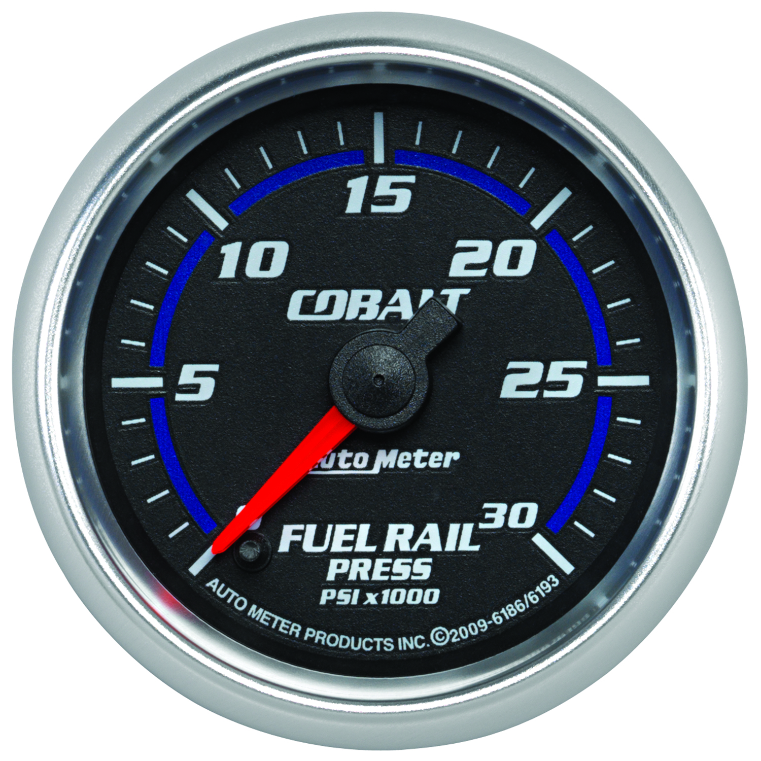 2-1/16" Fuel-Rail Tryck 0-30K PSI, COBALT