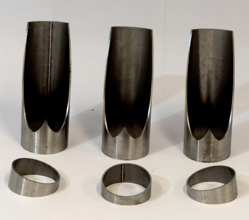 Kollektor Ø44.5mm 26° 3to1 Rostfritt