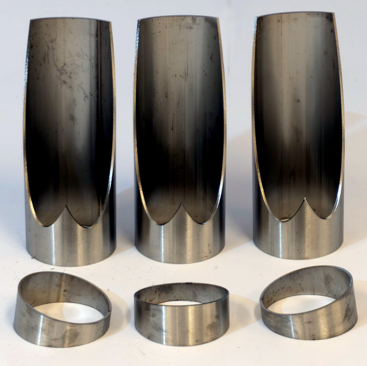 Kollektor Ø48.0mm 26° 3to1 Rostfritt