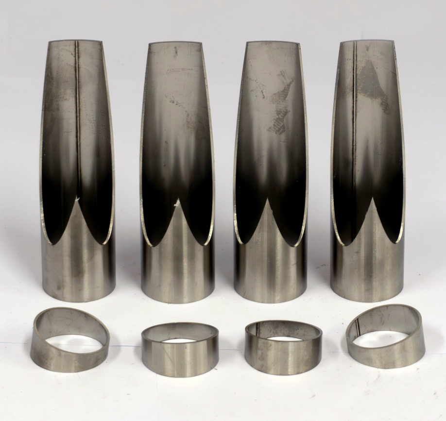 Kollektor Ø38.0mm 30° 4to1 Rostfritt