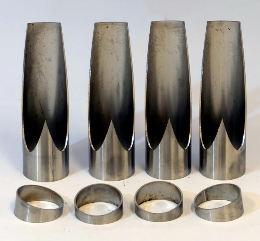 Kollektor Ø42.0mm 30° 4to1 Rostfritt