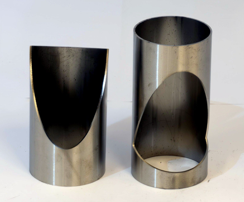 Cutout 45° Ø57.0mm-Ø57.0mm Rostfritt