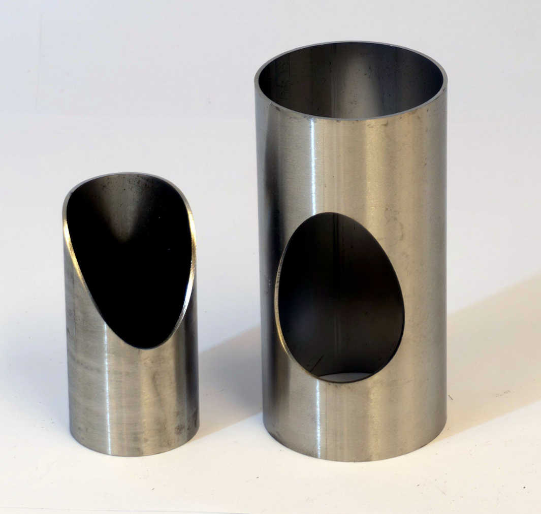 Cutout 45° Ø63.5mm-Ø44.5mm Rostfritt