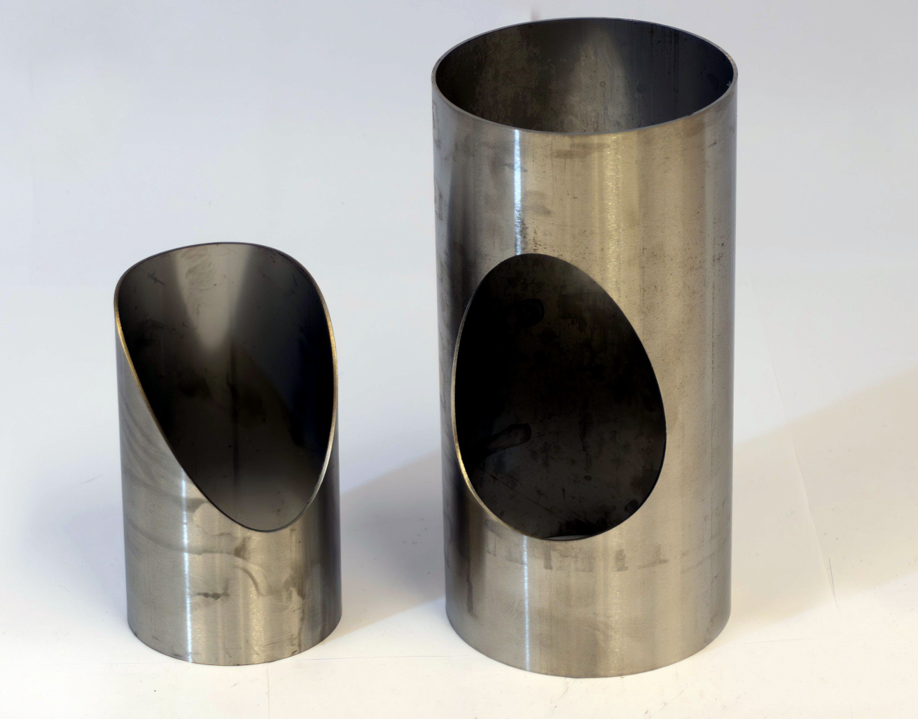 Cutout 45° Ø101.6mm-Ø76.0mm Rostfritt