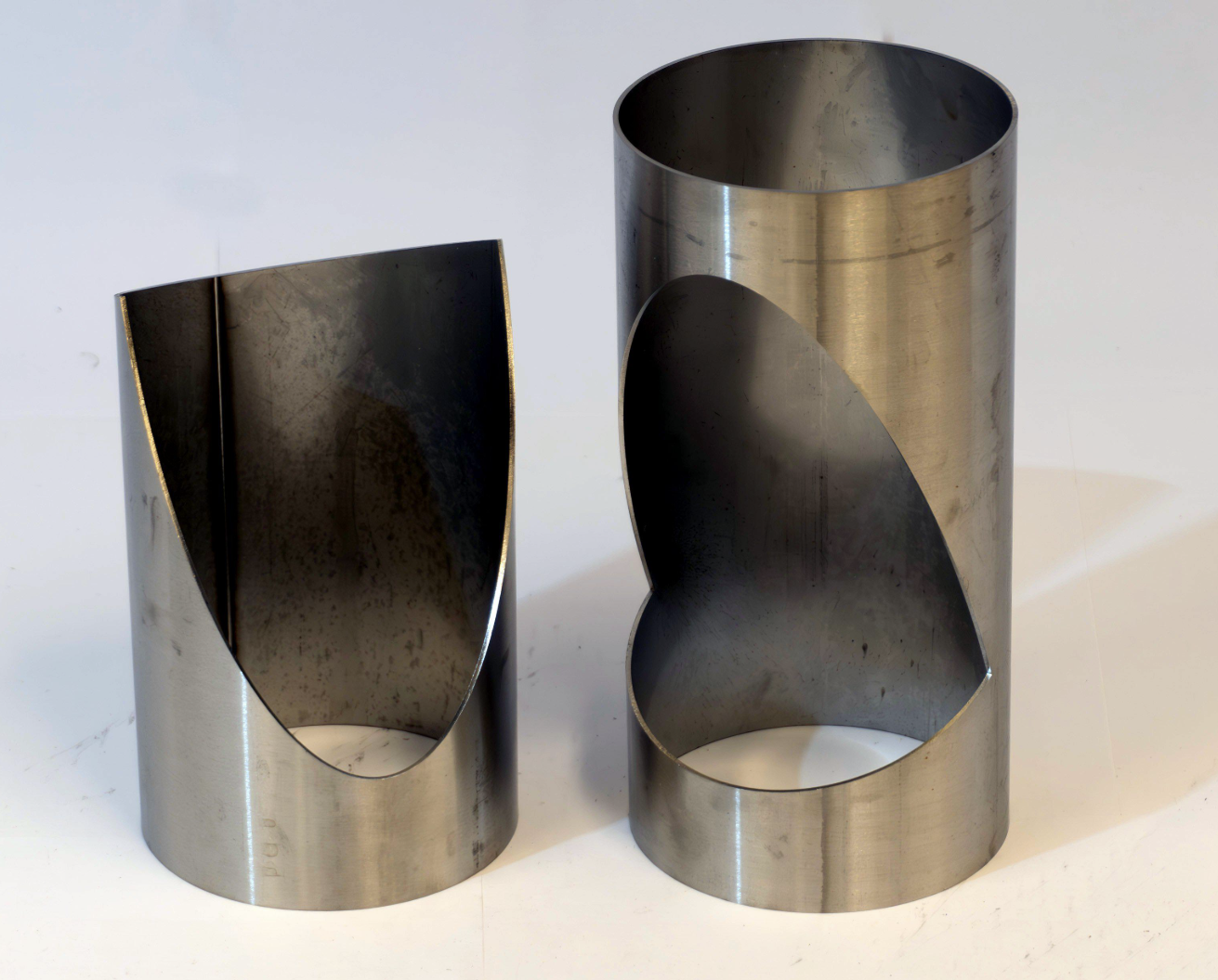 Cutout 45° Ø101.6mm-Ø101.6mm Rostfritt