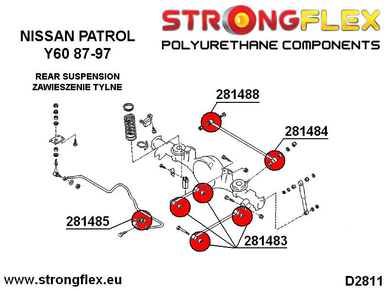 Panhard Stag Bussning Diff Bussning 26mm