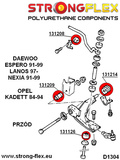Främre Fjädring Bussningssats