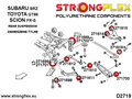 Bakre Fjädring Bussningssats