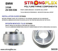 Främre Undre Länkarm Bussningar - Excentrisk 66mm SPORT
