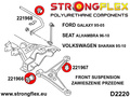 Främre Fjädring Bussningssats