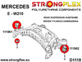 Bakre Subframe Bussningssats