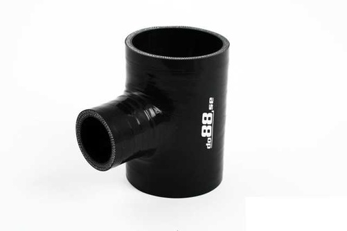 Silikonslang Svart T 1,5'' (38mm)