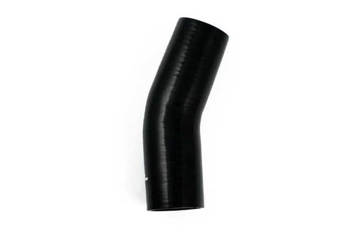 Silikonslang Svart 25 grader 4,5'' (114,5mm)