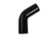 Silikonslang Svart 60 grader 4,5'' (114,5mm)