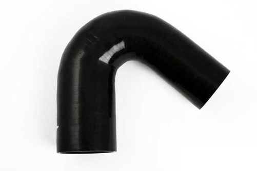 Silikonslang Svart 135 grader 2,25 - 2,5'' (57-63mm)