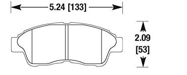 Toyota Corolla Fram Carbotech XP8