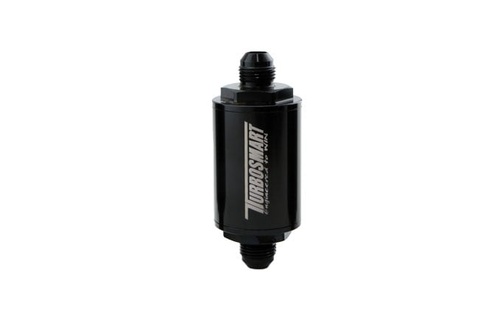 Turbosmart Billet Bränslefilter 10um AN8 - Svart