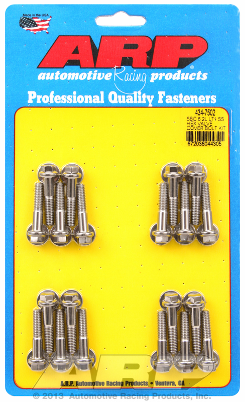 ARP Valve Cover Bolt Kit Chevy 6.2L LT1 SS Hex