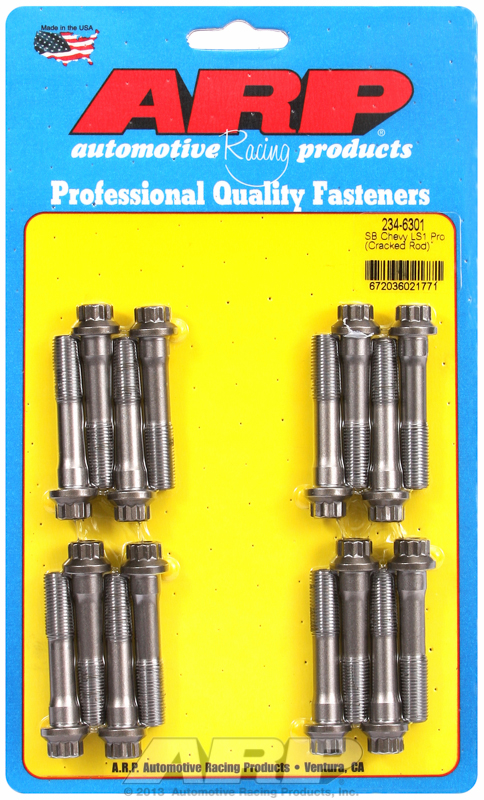 SB Chevy LS1 ""Cracked Rod"" rod bolt kit