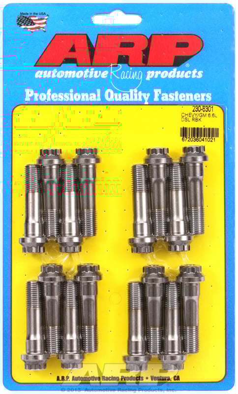 ARP Rod Bolt Kit Chevy/GM 6.6L Duramax Diesel