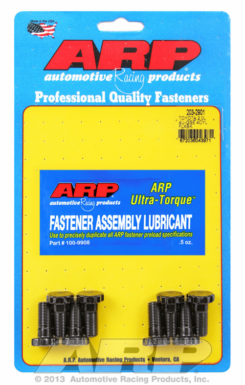 ARP Bultar till Flexplatta Toyota 2.0L 4U-GSE