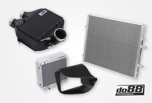 BMW F8X M3 M4, Intercooler / Vattenkylare Kit