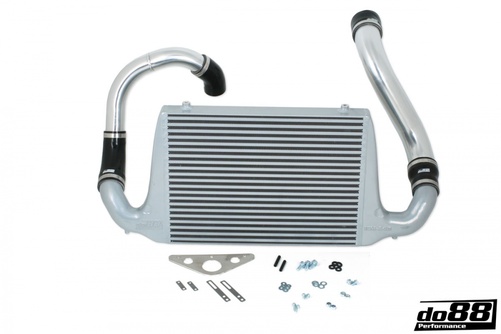 SAAB 900 Turbo 1987-1993 Intercooler Kit Svart slang