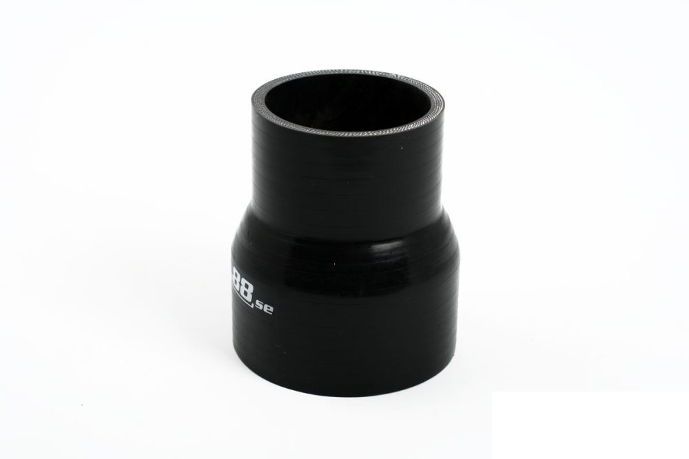 Silikonslang rak reducering 2-2,5" (51-63mm)
