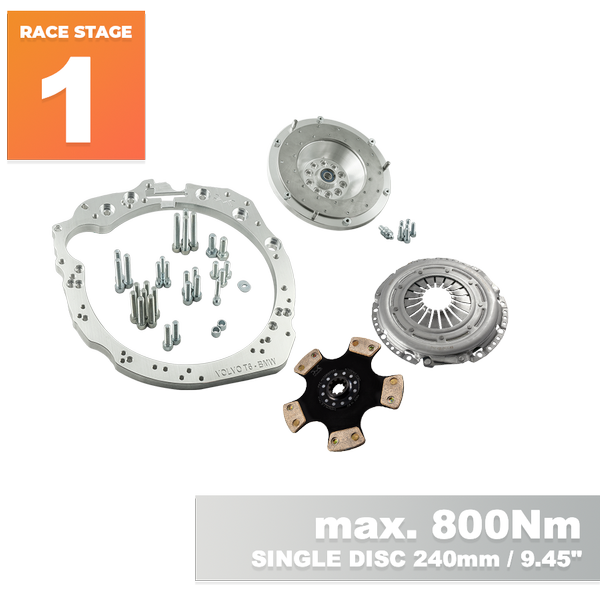 Adapterkit Volvo Vitmotor - BMW ZF GS5-39DZ Växellåda