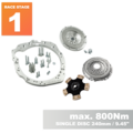 Adapterkit Volvo Vitmotor - BMW ZF GS5-39DZ Växellåda