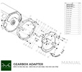 Adapterplatta växellåda BMW V8 M60 M62 S62