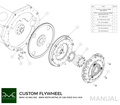PMC Steg 1 BMW M62 - BMW M57N HGU HGK - 240mm / 9.45"