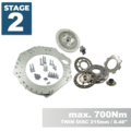 PMC Steg 2 GM Chevrolet LS - BMW M57N HGD JGA - 228mm / 8.98"