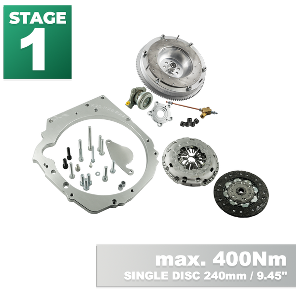 PMC Steg 1 Honda K - Mazda RX-8 6-speed - 240mm / 9.45"