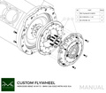 PMC Adapter Kit Mercedes-Benz M112 M113 - BMW M57N HGD JGA - 240mm / 9.45"