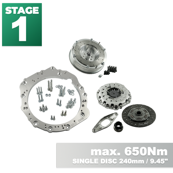 PMC Steg 1 Nissan SR - BMW M57N HGU HGK - 240mm / 9.45"