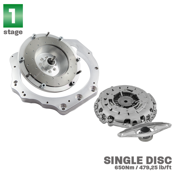 PMC Steg 1 Saab H - BMW M57N HGU HGK - 240mm / 9.45"
