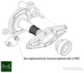 PMC Steg 1 Toyota UZ - BMW M57N HGU HGK / N54 - 240mm / 9.45"