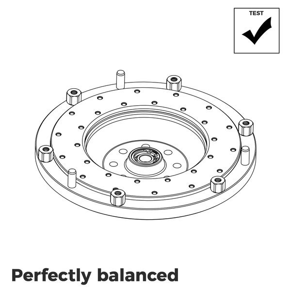 PMC Steg 1 Toyota UZ - BMW M57N HGU HGK / N54 - 240mm / 9.45"
