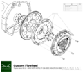 PMC Steg 1 Toyota UZ - BMW M57N HGU HGK / N54 - 240mm / 9.45"