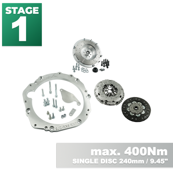 PMC Steg 1 Toyota JZ - Mazda RX-8 - 240mm / 9.45" (F)