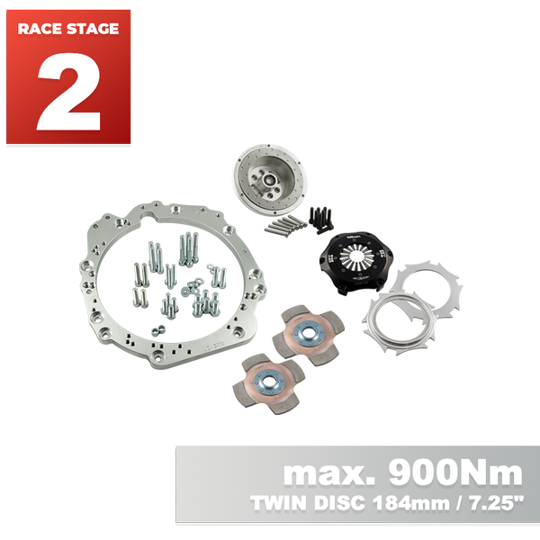 PMC RACE Steg 2 Toyota UZ - BMW M57N HGD JGA - 184mm / 7.25" (S)