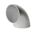 Aluminiumrör 90 grader 114x4mm (4,5 tum)