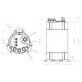 NUKE Catch Tank 3L - Deatschwerks DW400